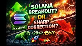 Solana Price Today 🚀 Is SOL About to Explode or Face a Sharp Correction? | SOL Analysis #solana