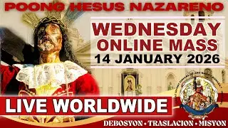 QUIAPO CHURCH LIVE MASS TODAY &middot; 14 JANUARY 2026 &middot; WEDNESDAY (HEALING MASS)