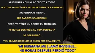 Mi hermana me humilló frente a todos… hasta que un detalle reveló quién era realmente.