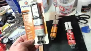 Permatex plastic weld testing