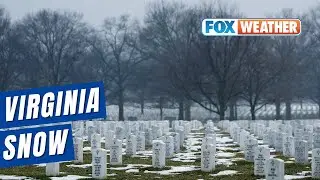 Fox Weather Meteorologist Bob Van Dillen Reports From Virginia On The Freezing Temperatures