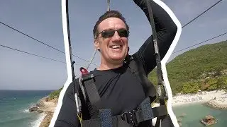 Dragon's Breath Zip Line - Things to do on a cruise - Royal Caribbean Anthem of the Seas 2018