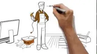 Whiteboard Animation for peer to peer rental marketplace HireJungle by Cartoon Media