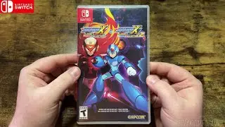 Mega Man X Legacy Collection Nintendo Switch Unboxing