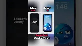 🎯Galaxy A34 vs iPhone 11 Speed Test 🔥 Who&rsquo;s Faster in 2025?#shorts