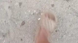 take a walk in white sand beach 🏖️ in Philippines 😱
