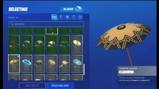 Fortnite Classified Victory Umbrella Game Play (Chapter 2 Season 2 Victory Glider)