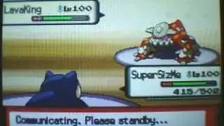 Pokemon D/P Wi-Fi Battle # 18 Vs. GregJammer