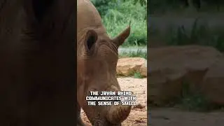 The World's Rarest Large Mammal: The Javan Rhinoceros#shorts