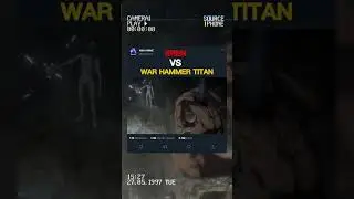 EREN VS WAR HAMMER TITAN 😈 || AOT