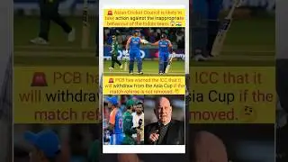 🚨 PCB has warned the ICC that it will withdraw from the Asia Cup if the match referee is not removed
