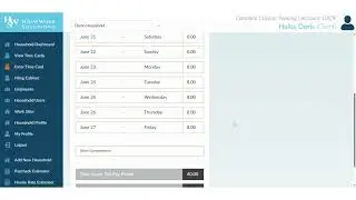 How to Enter & Approve Time Worked | Payroll Entry in HomeWork Solutions Portal