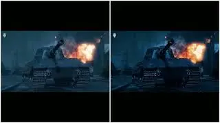 World of Tanks: Official Battle Pass Special Wolfenstein Trailer. SDR vs HDR