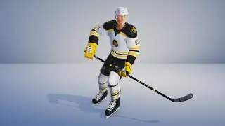 Hockey Player Animated (UNITY)
