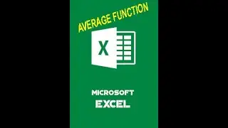 How to calculate Average in Excel ll Average function