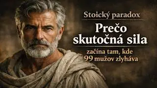 Stoický paradox: Prečo skutočná sila začína tam, kde 99% mužov zlyháva.