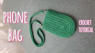 crochet 📱phone case📱 tutorial beginner friendly | double crochet 🧶
