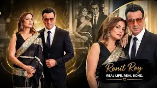 Ronit Roy with his wife 💓 