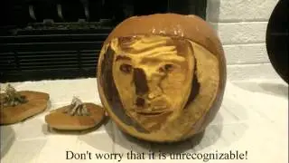 Matt Damon Pumpkin