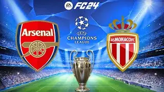 FC 24 | Arsenal vs AS Monaco - UEFA Champions League 2024/25 - PS5&trade; Gameplay