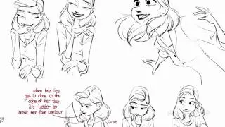 Disney Short: Paperman Featurette #3 Paperclips - The Drawings (HD)