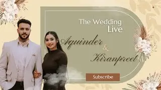 Wedding LIVE // AQUINDER SINGH ❤️ KIRANPREET KAUR // GEE KAY PHOTOGRAPHY JAGRAON