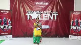 Divya Singing || Telangana got talent || TGOTD070