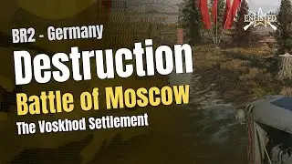 BR2 🇩🇪 Germany: Moscow - The Voskhod Settlement (Destruction Defensive) - Enlisted Gameplay