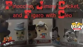 Pinocchio, Jiminy Cricket, and Figaro with Cleo - Funko Pop Unboxing and Review