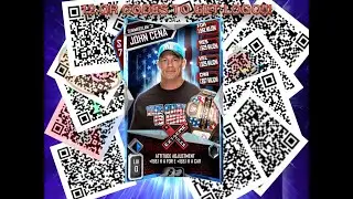 WWE Supercards - 12 valid QR code to get Logo event & SC