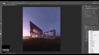 TRESDE ArchViz Post production - Color Correction