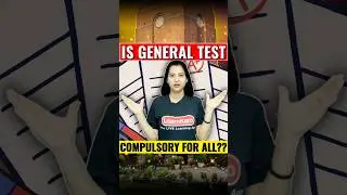 Is it necessary to give General Test in CUET??🤔 #shorts