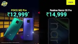POCO M2 Pro vs Realme Narzo 20 Pro  #DoTheMath  #FeelTheSurge|| TechNeek Commercials