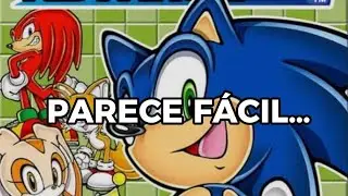 Esse jogo GBA parece infantil.... At&eacute; te HUMILHAR | Sonic advence 2