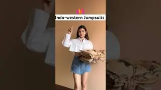 Myntra jumpsuits🛍️ || links in above ☝️ video || @hirdyanshi01 #ashortaday #myntrahaul #jumpsuits