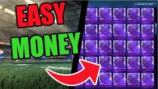 HOW TO GET RICH IN ROCKET LEAGUE USING ITEMS YOU NEVER KNEW YOU HAD !!