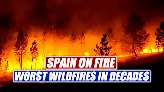 Spain&rsquo;s Worst Wildfire Season in 30 Years | 15,000 Hectares Burn in Leon