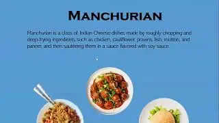 Simple Food Menu Morph Transition using PowerPoint