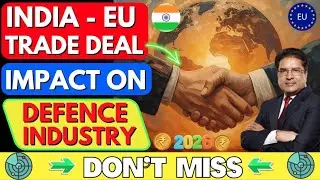Defence Stock To Study 🔰🔥India-EU deal Analysis 2026🧐🚀✔️