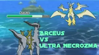 Pokemon Showdown Arceus (normal) vs Ultra Necrozma
