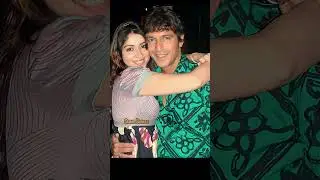 Chunky pandey With Wife Bhavna Pandey Chunky pandey Family 🤍💚 #shorts #new