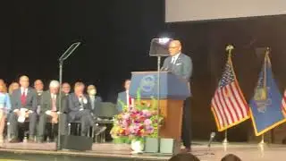 Tim DeFoor speaking as the re-elected Auditor General of Pennsylvania