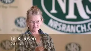 Lilli Klaussen on her first ever string cutter at the 2019 Rawhiders Gathering