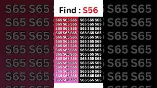 Challenge yourself to spot 