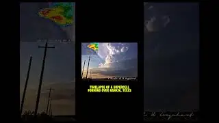 Supercell Forming Timelapse #tornados #supercell #thunderstorm