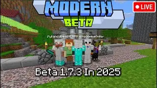 Modern Beta SMP &ndash; Minecraft Beta 1.7.3 in 2025! (LIVE)