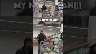 Girl casually sneaked in his cart 😂 #trending #viral #funny #cutegirl #humor #pranks #shorts