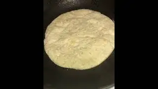 Zero oil breakfast: Flatbread and potato curry #stay healthy #homemade #breakfast #flatbread #flour
