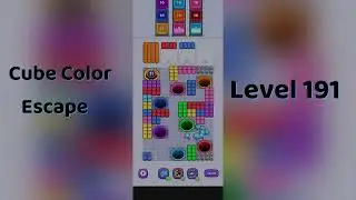 🧩 Cube Color Escape Level 191 Walkthrough | Step-by-Step Guide 🎮 | Go Answer
