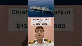 Salary of Chief Engineer on Ship|How much Chief Engineer earn on Ship #seafarer #seamans #crew #ship